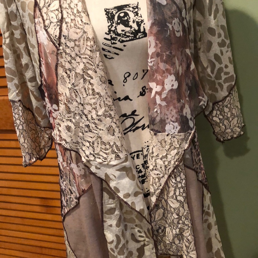 Aria A. Lightweight Patchwork Jacket - image 3